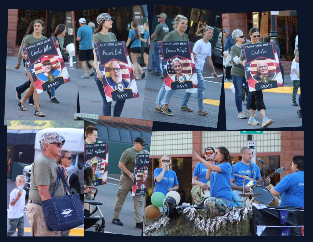 Honoring the veterans